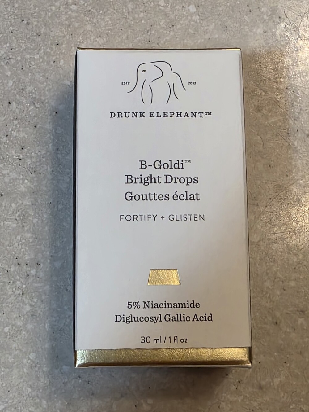 New Drunk Elephant B-Goldi Bright Drops